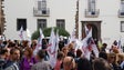 Imagem de Greve geral e concentração de docentes enquanto se discute OE