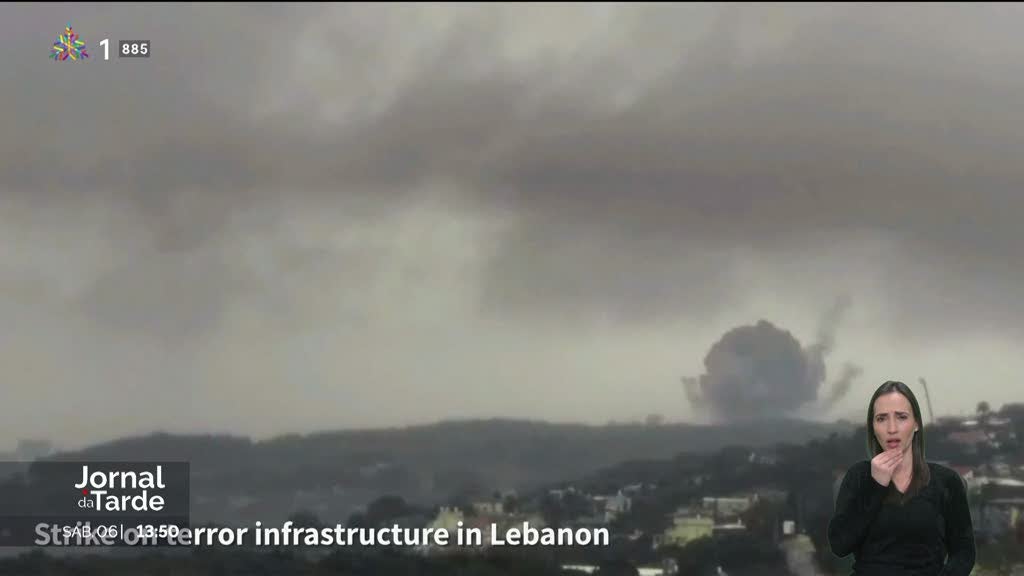 Hezbollah lançou mais de 60 mísseis contra base israelita