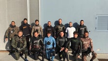 Imagem de Campeonato regional de promoção de pesca submarina juntou 14 atletas em duas etapas