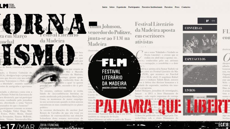 Imagem de Festival Literário da Madeira vai dedicar cinco dias ao jornalismo e à literatura