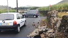 Acidente automóvel em São Miguel (Vídeo)