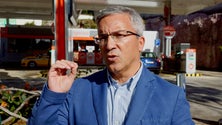 Imagem de CDS lembra promessa de descida nos combustíveis
