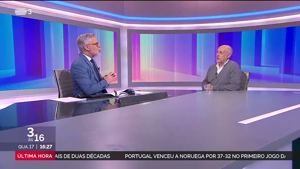 Coordenador RTP Ensina. João Barreiros esteve esta tarde na RTP3