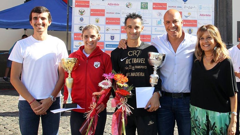 Luísa Freitas e Carlos Freitas venceram Grande Prémio do Corpo de Bombeiros Sapadores do Funchal