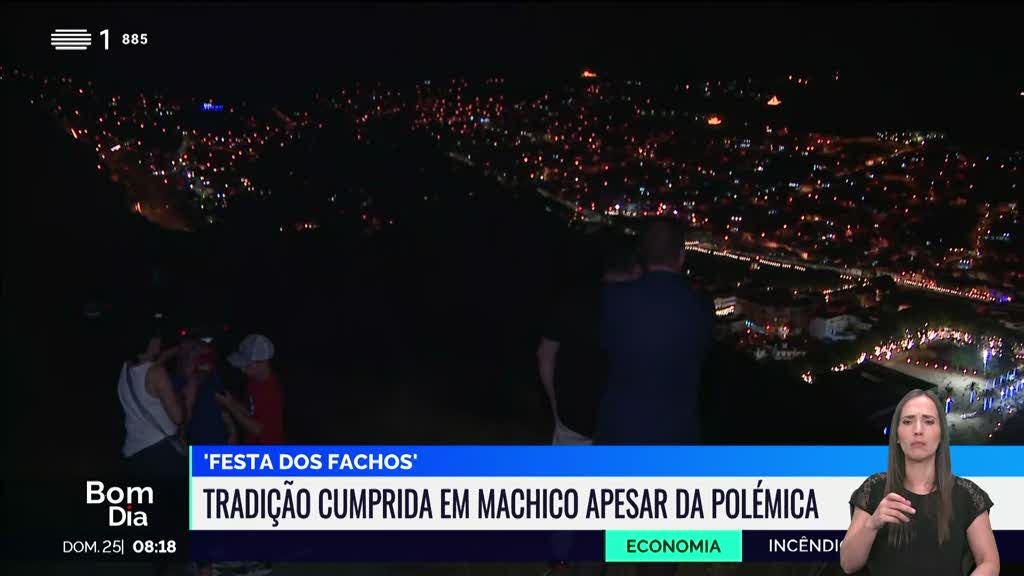 Cumpriu-se a Queima dos Fachos em Machico