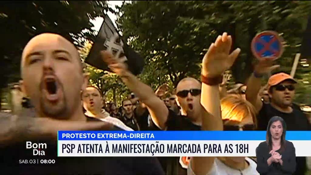 PSP atenta. Extrema-direita protesta contra a islamização da Europa