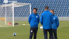 Santa Clara defronta o Benfica (Vídeo)