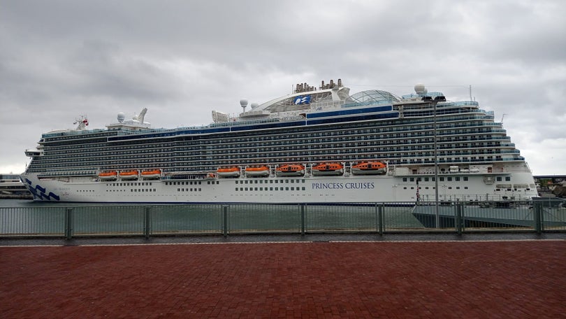 Imagem de Navio cruzeiro antecipa saída do Funchal devido à previsão de mau tempo