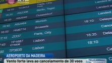 Imagem de Vento condicionou aeroporto internacional do Funchal
