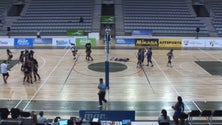 A equipa feminina de voleibol do Sports Madeira falhou a subida à 1º divisão nacional