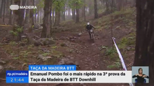 Emanuel Pombo foi o mais rápido na prova da Taça da Madeira de BTT Downhill