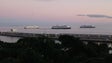 Navios Fred Olsen despedem-se do Funchal com o pôr do sol como plano de fundo (vídeo)