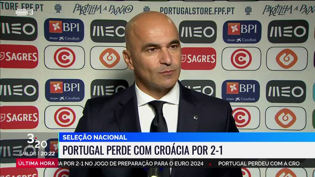 Euro2024. Roberto Martínez acredita que existem coisas positivas a retirar da derrota com a Croácia