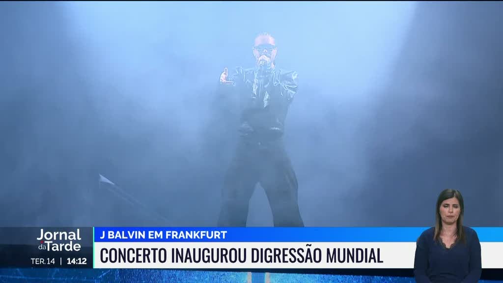 J Balvin. RTP assistiu ao primeiro concerto da tournée mundial