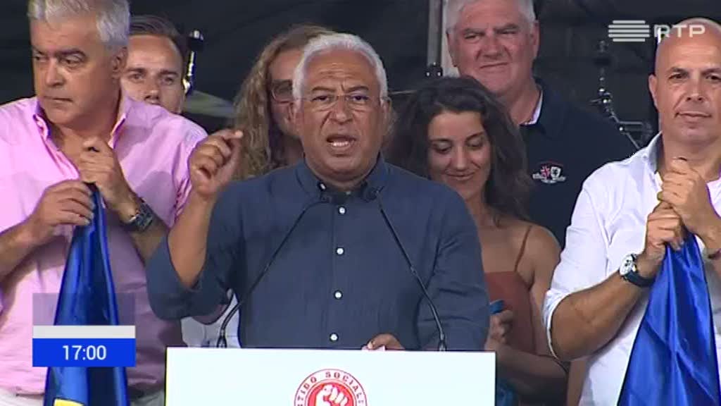 Ant�nio Costa promete mais autonomia � Madeira