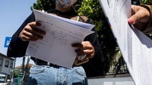 Imagem de Alunos da Escola Francisco Franco dão nota positiva ao exame de Fisica e Química (Vídeo)