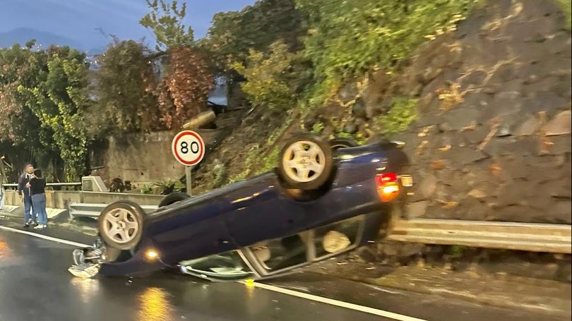 Imagem de Acidente na via rápida