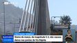 Sismo de março, de magnitude 5.3, não causou danos nas pontes da Via Rápida (Vídeo)