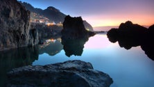 Imagem de Iluminações de Natal no Porto Moniz