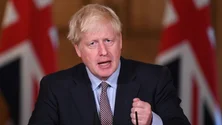 Imagem de Boris espera acabar com restrições em junho