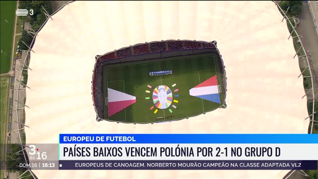 Países Baixos vencem Polónia por 2-1 à entrada para o Europeu