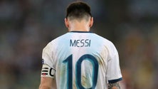 Messi suspenso de jogos internacionais por três meses