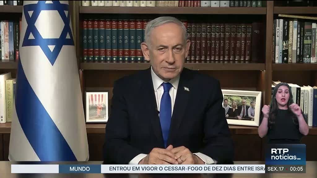 Imagem de Netanyahu aceita trégua de Trump mas exige fim do Hezbollah