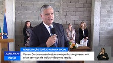 Vasco Cordeiro manifesta o empenho do Governo na criação de serviços de inclusividade na Região [Vídeo]