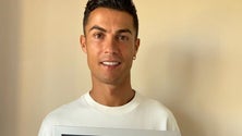 Imagem de Ronaldo recebe distinção do Guinness