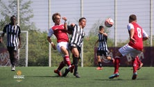 Imagem de Juniores do Nacional derrotados pelo Braga