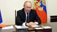 Imagem de Putin instaura lei marcial nos territórios ilegalmente anexados