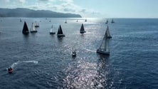 Imagem de Veleiros da Atlantis Cup a caminho da ilha Terceira