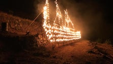 Imagem de Fachos voltaram a iluminar as encostas de Machico (Vídeo)
