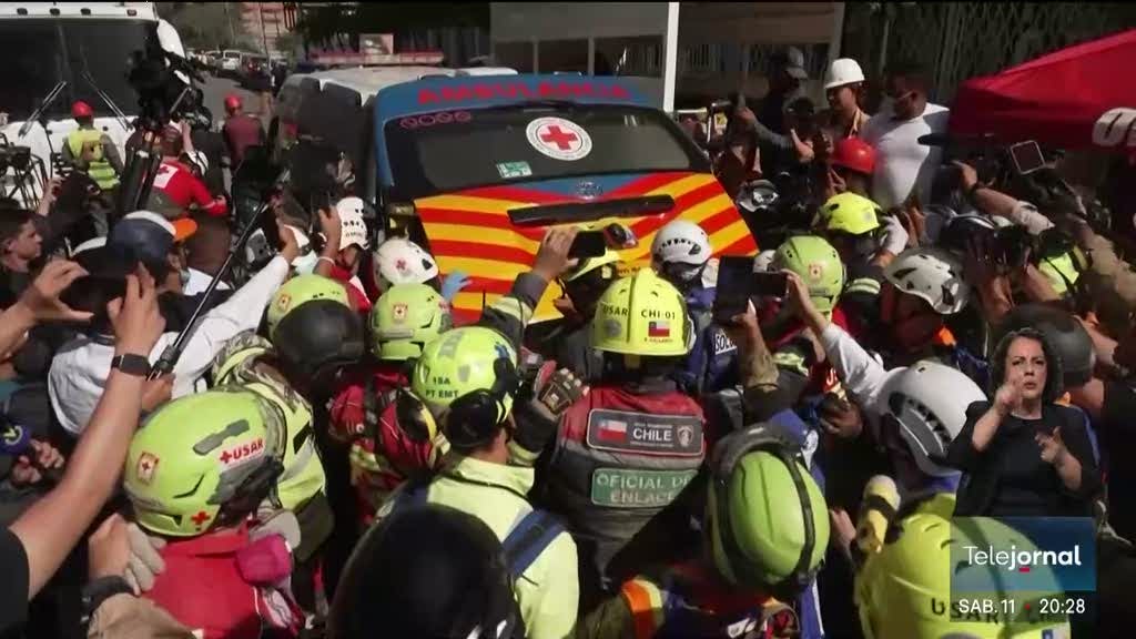Imagem de Resgate de Hernán Gil. Equipa portuguesa trabalhou 72 horas sem descanso