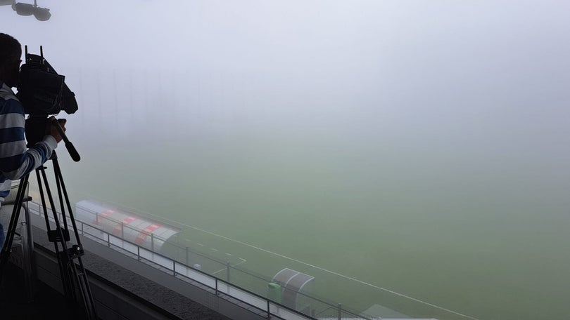 Imagem de Nevoeiro atrasa Nacional x Mirandela