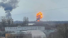 Imagem de Pelo menos nove mortos em ataque contra aeroporto de Vinnytsia