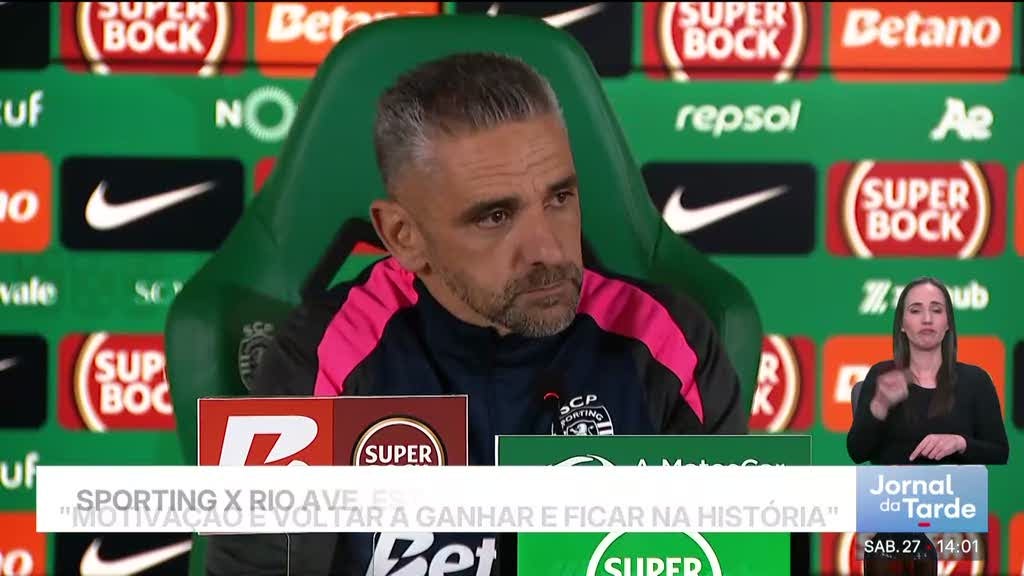 Sporting recebe Rio Ave com muitas baixas no plantel