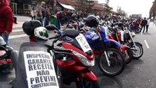 Imagem de Motociclistas manifestam-se contra “farsa das inspeções”