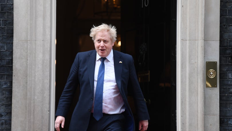 Imagem de Boris destaca «atrocidades» em Bucha