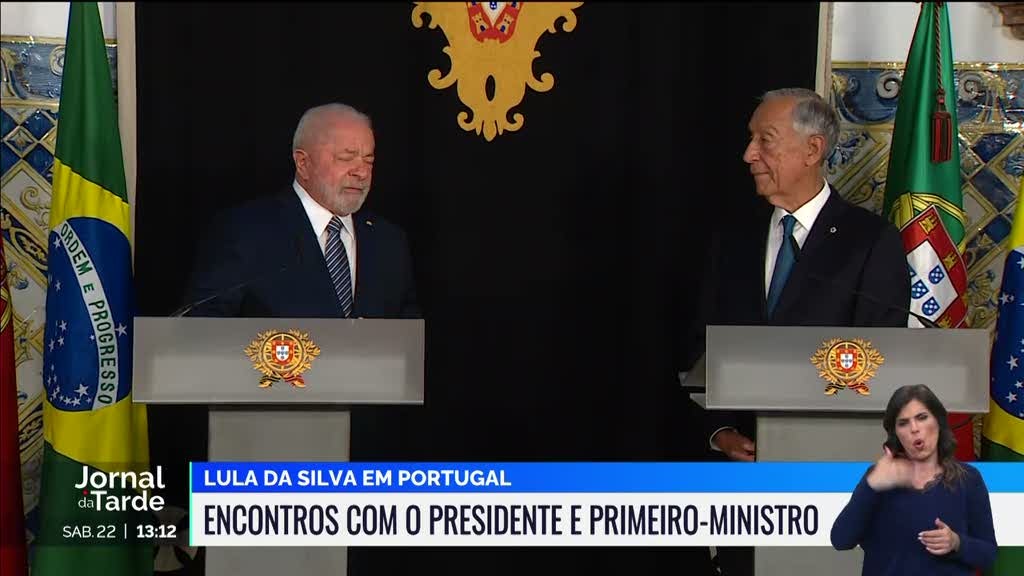 Lula quer relações comerciais mais fortes entre portugal e Brasil