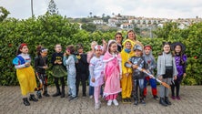 Imagem de Carnaval com alguns madeirenses no Porto Santo (áudio)