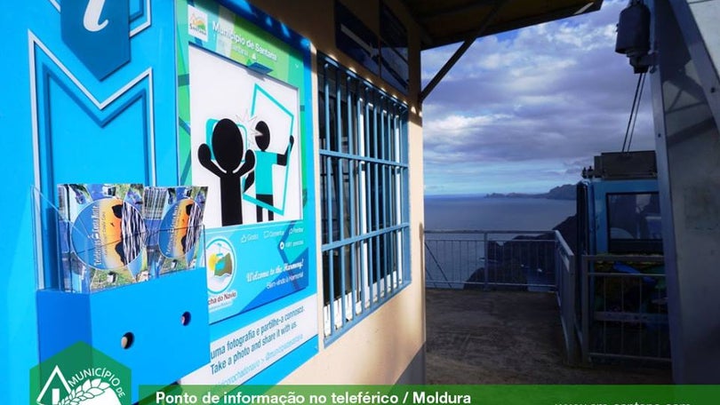 Imagem de Teleférico da Rocha do Navio tem agora Ponto de Informação