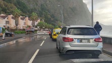 Imagem de Trânsito congestionado em São Vicente