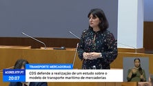 CDS-PP defende estudo sobre o transporte marítimo de mercadorias [Vídeo]