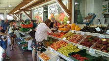 Imagem de Mercados municipais de Santa Cruz e Camacha em funcionamento integral
