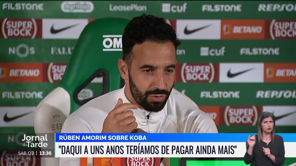 Sporting. Rúben Amorim quer vencer o título de campeão