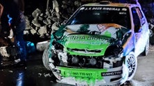 Imagem de Acidente causa quatro feridos e suspende primeiro troço do Rali Ilha Lilás (Atualizado c/vídeo)