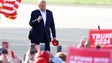 Imagem de Trump fala em «perseguição política» após acusação