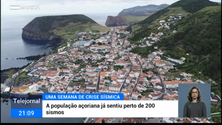 Imagem de Ilha de São Jorge está em nível de alerta V4 (vídeo)