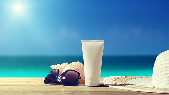 Imagem de Porto Santo com risco muito elevado de radiação UV